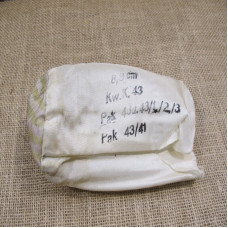 8.8cm KwK 43 projectile inner powder  silk bag
